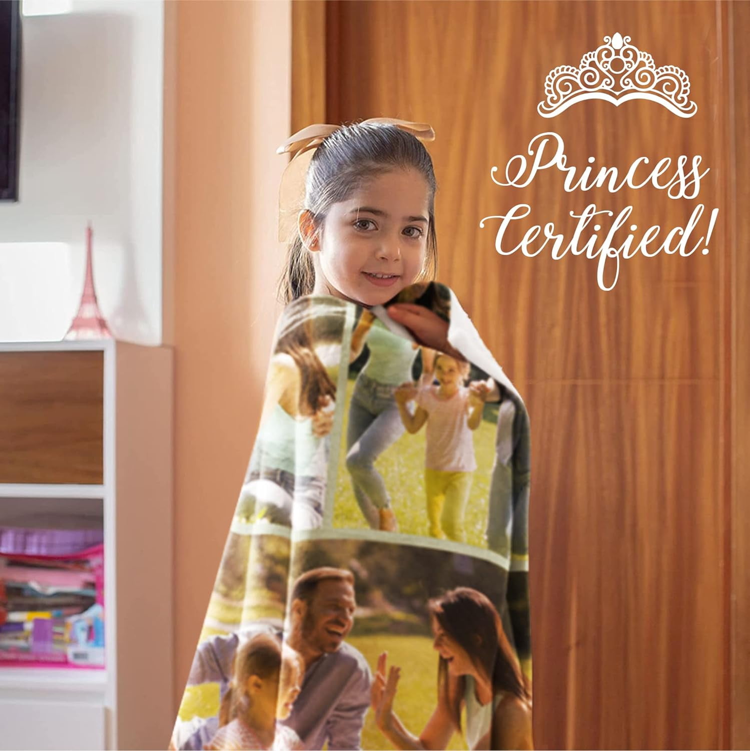 Ships Next Day, Custom Blanket with Picture - Printed in USA, Personalized Photo Blanket (Fleece – 50x60) Blankets