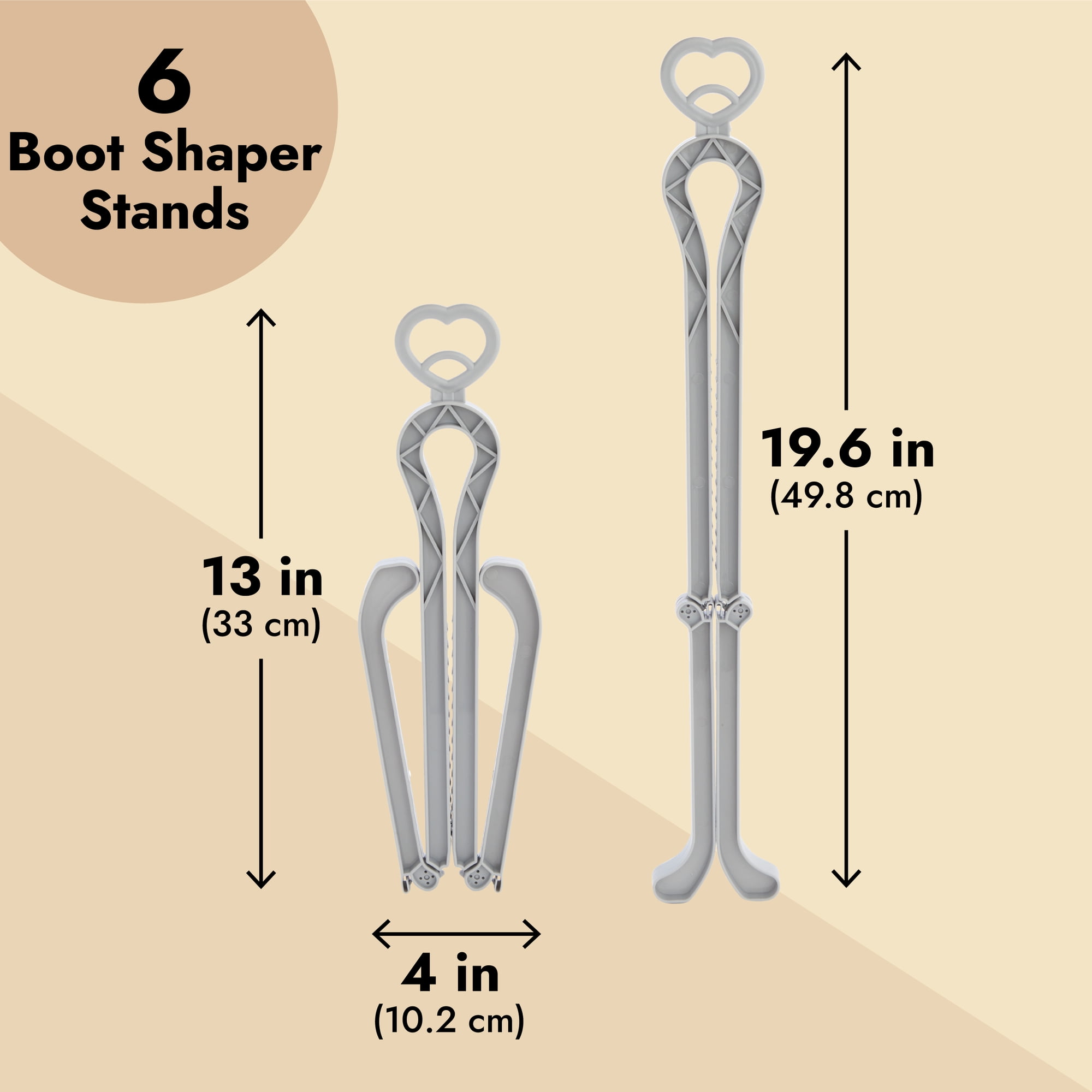 Prevent Wrinkles Boot Shaper PP Stands Form Inserts Long Boots Support