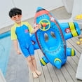 thumbnail image 2 of Asiento flotante para nadar, barco, piscina, anillo, avión para niños pequeños, 2 of 4