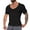 1 PC Black, variant on Gynecomastia Compression Shirts for Men Shapewear Tummy Control Body Shaper Undershirt V-Neck Workout Baselayer T-Shirt