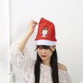 thumbnail image 4 of 1 Set Christmas Hat Animal Print Christmas Flavor Exquisite Workmanship Diamond Painting Kit Christmas Hat for Gift, 4 of 8