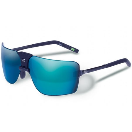 Fgx Gargoyles 85S Rubberized Black/Smoke/Blue Sunglasses - 10700076.QTM