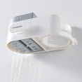 thumbnail image 3 of Amdohai Hair Dryer Holder Wall Mounted Hair Dryer Hanging Rack With, 3 of 7