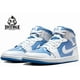 thumbnail image 1 of N I-K-E A i r-Jor-dan 1 Mid SE Shoes White Legend Blue FZ2142-114 Men's Multi Size NEW, 1 of 6