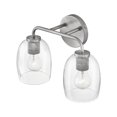 thumbnail image 2 of 85012AN-Lark-Percy - 2 Light Bath Vanity In Transitional and Classic Style-10.25 Inches Tall and 14.75 Inches Wide-Antique Nickel Finish, 2 of 2