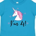 thumbnail image 4 of Inktastic 4th Birthday Cute Unicorn Girls Toddler T-Shirt, 4 of 5
