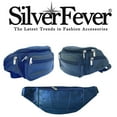 thumbnail image 5 of Men's Women's Leather Fanny Pack Waist-Pack Cellphone Holder Crossover Bag, 5 of 6