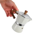 thumbnail image 2 of MIANGASTORE Cafetière à Main 1 Pce Cafetière Espresso Délicate (Blanc), 2 of 8