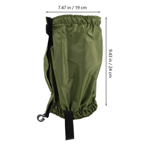 LITINKIMI Boot Gaiters Nylon Waterproof 2Pcs 9.4X7.5X7.5in