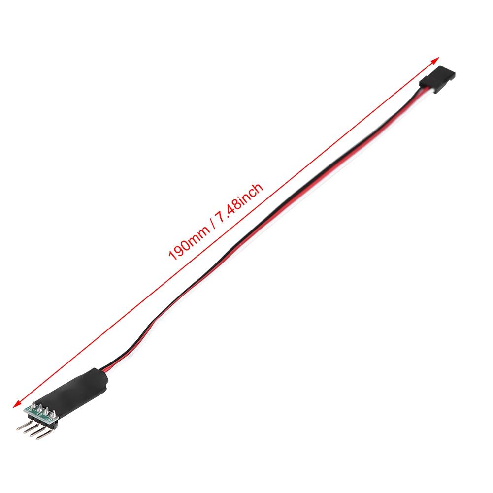 Tebru Rc Car Light Switch Rc Light Control System Led Lamp Light Control Switch Panel System Turn On Off 3ch For Rc Car Vehicle Model Part Access