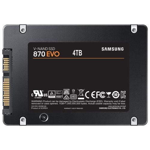 Samsung 870 EVO 4TB SATA III Internal Solid State Drive - Walmart.ca