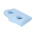 thumbnail image 4 of Almohada para perforaciones orejas, ideal para usar con auriculares y pendientes. Transpirable, ergonómica, para dormitorio y hogar. Cojín cervical Azul, 4 of 8