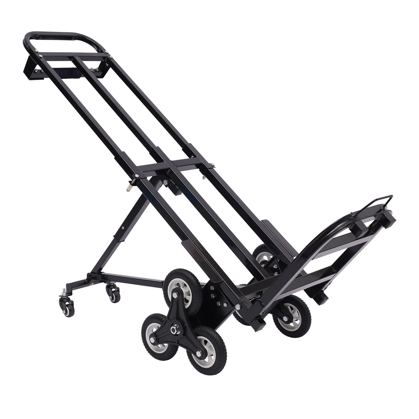210kg Stair Climbing Cart Trolley Stair Climber Hand Truck with 29-45in Armrest