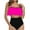Hot Pink, variant on Efsteb Bikini Sets for Women High Waisted Spaghetti Straps Bathing Suit Two Piece Swimsuits High Waist Bikini Solid Color Beach Summer Swimwear (Hot Pink,S)