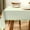 Light Green & White, variant on Scalloped Edge Green Striped Tablecloth Waterproof Fabric Tablecloth Rectangle Table Cover for Home Kitchen Table Decoration, 55 x 70 Inch