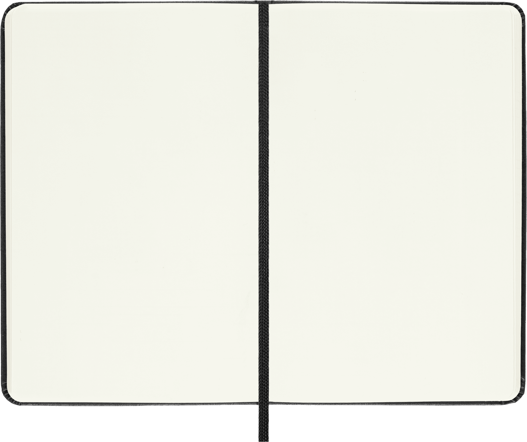 Moleskine Classic Notebook, Hard Cover, Pocket (3.5" x 5.5"), Plain, Black