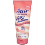 Nair Silky Sensations Pomegranate & Soy Hair Remover 7.9 Oz Tube