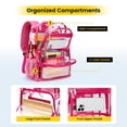thumbnail image 3 of Mochila Vorspack Clear Heavy Duty Transparente Rosa, 3 of 7
