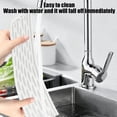 thumbnail image 4 of Encimera de cocina rectangular antideslizante de silicona con drenaje para secar platos,tazas y otros utensilios,ideal para el hogar,bares,baños y uso comercial.Medidas: 13,7 x 3,4 pulgadas., 4 of 6