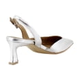 thumbnail image 5 of Naturalizer Dalary Women's Heels Silver Leather Size 7.5 W, 5 of 8