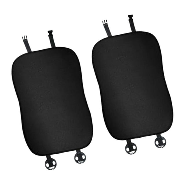 Cojín para asiento de coche, antideslizante, acolchado negro, transpirable, accesorio para coche. Estilo D