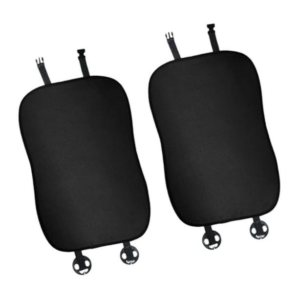 Cojín para asiento de coche, antideslizante, acolchado negro, transpirable, accesorio para coche. Estilo D
