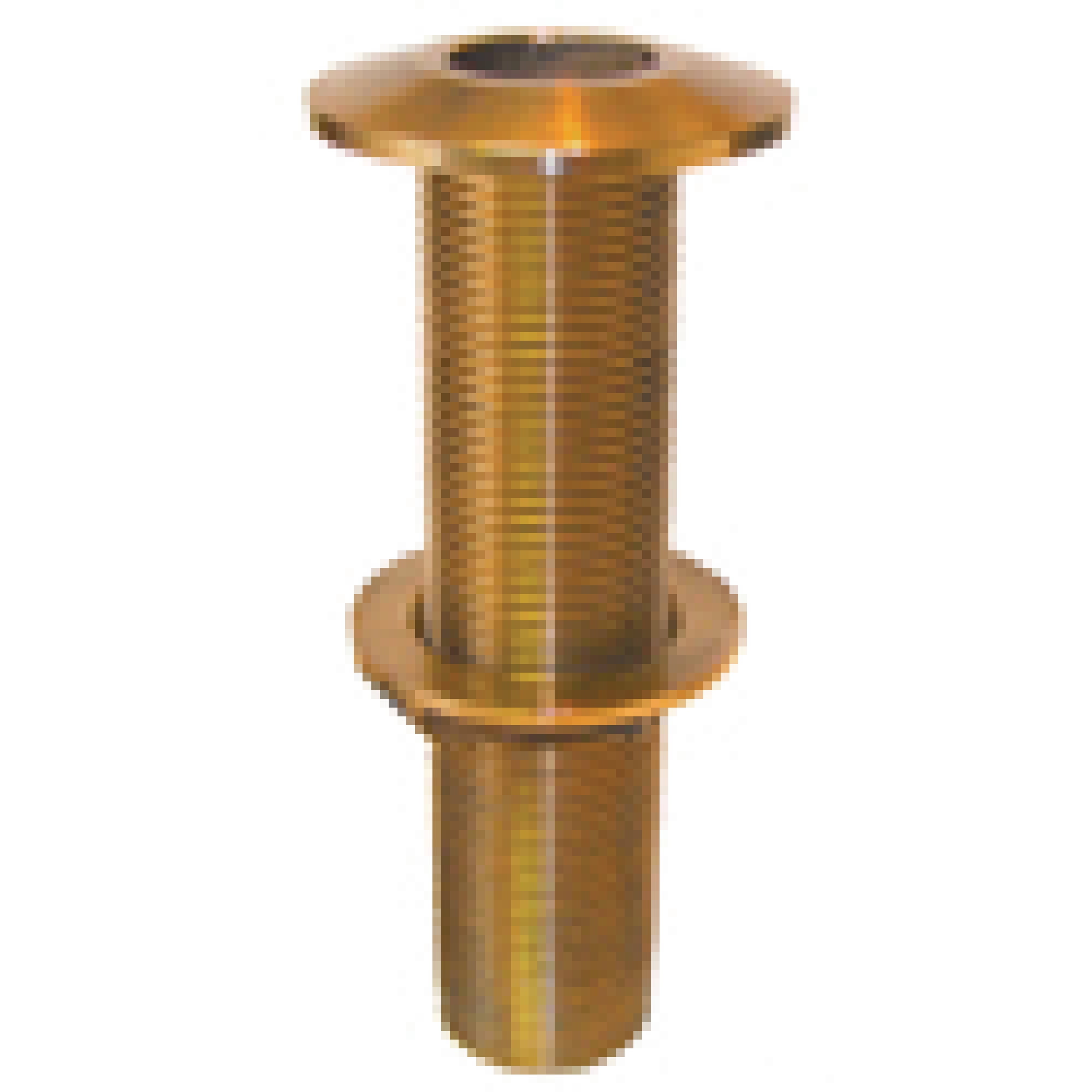 Groco Thxl Bronze Extra Length Through Hull With Nut Nps Thread 