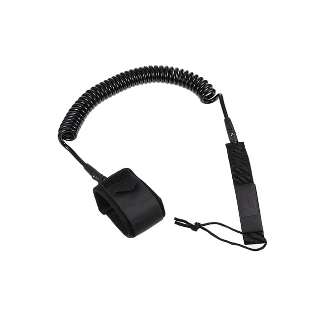 Eigraketly Correa para tabla de surf, taladro de acero inoxidable ajustable, equipo deportivo, gran sellado, tobillos, alambre, seguridad, protección de Deportes acuáticos Negro Eigraketly OD027286-01