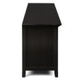 thumbnail image 4 of Simpli Home Amherst 72" Wide Solid Wood TV Media Stand in Hickory Brown, 4 of 16