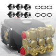 thumbnail image 3 of 6pcs Stainless Steel Check Valves Kit For Heavy Duty Pressure Washer Pumps Head, 3 of 5