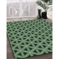 thumbnail image 2 of Ahgly Company Indoor Rectangle Patterned Pastel Green Area Rugs, 6' x 9', 2 of 6