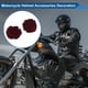 thumbnail image 3 of Accesorios de Casco de Motocicleta Decoración Orejas de Oso Redondas para Cascos de Motocicleta Bicicleta Esquí Rojo Vino Pegatina 1 Juego, 3 of 6