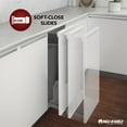 thumbnail image 5 of Rev-A-Shelf 31" Soft Close Tip Out for Sink Base Cabinet, 6581-31SS-SC-1, 5 of 9
