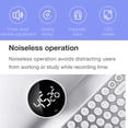 thumbnail image 3 of MIIIW S02 Digital Kitchen Timer LED Display Magnetic Countdown Countup Timer for Classroom Cooking Exercise Rotary Visual Timers for Kids Seniors, 3 of 8