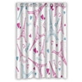 thumbnail image 1 of Cortina de Ducha Impermeable ABPHQTO Torre Eiffel París Amor Rosa 120x180 cm, 1 of 1