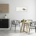 thumbnail image 2 of Stupell Industries You Saw Nothing Raccoon & Coffee Animals & Insects Painting White Framed Art Print Wall Art, 30 x 13, 2 of 9