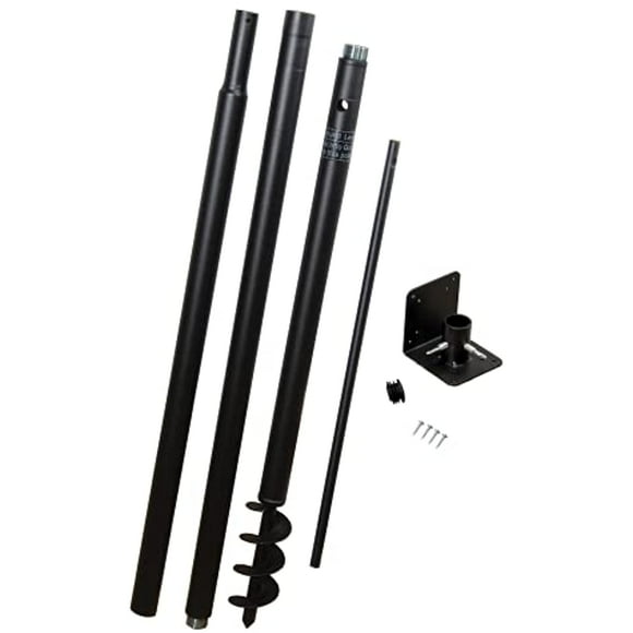 Universal Mounting Pole Kit, Perfect for Bird House, Bird Feeder and Fly Thru Feeders