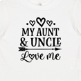 thumbnail image 4 of Inktastic My Aunt and Uncle Love Me Niece Boys or Girls Baby T-Shirt, 4 of 5