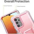 thumbnail image 2 of FITO For Samsung Galaxy A32 5G Case, Phone Case with Screen Protector and Kickstand (Pink), 2 of 6