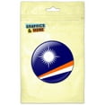 thumbnail image 1 of The Marshall Islands National Country Flag Pinback Button Pin Badge, 1 of 2