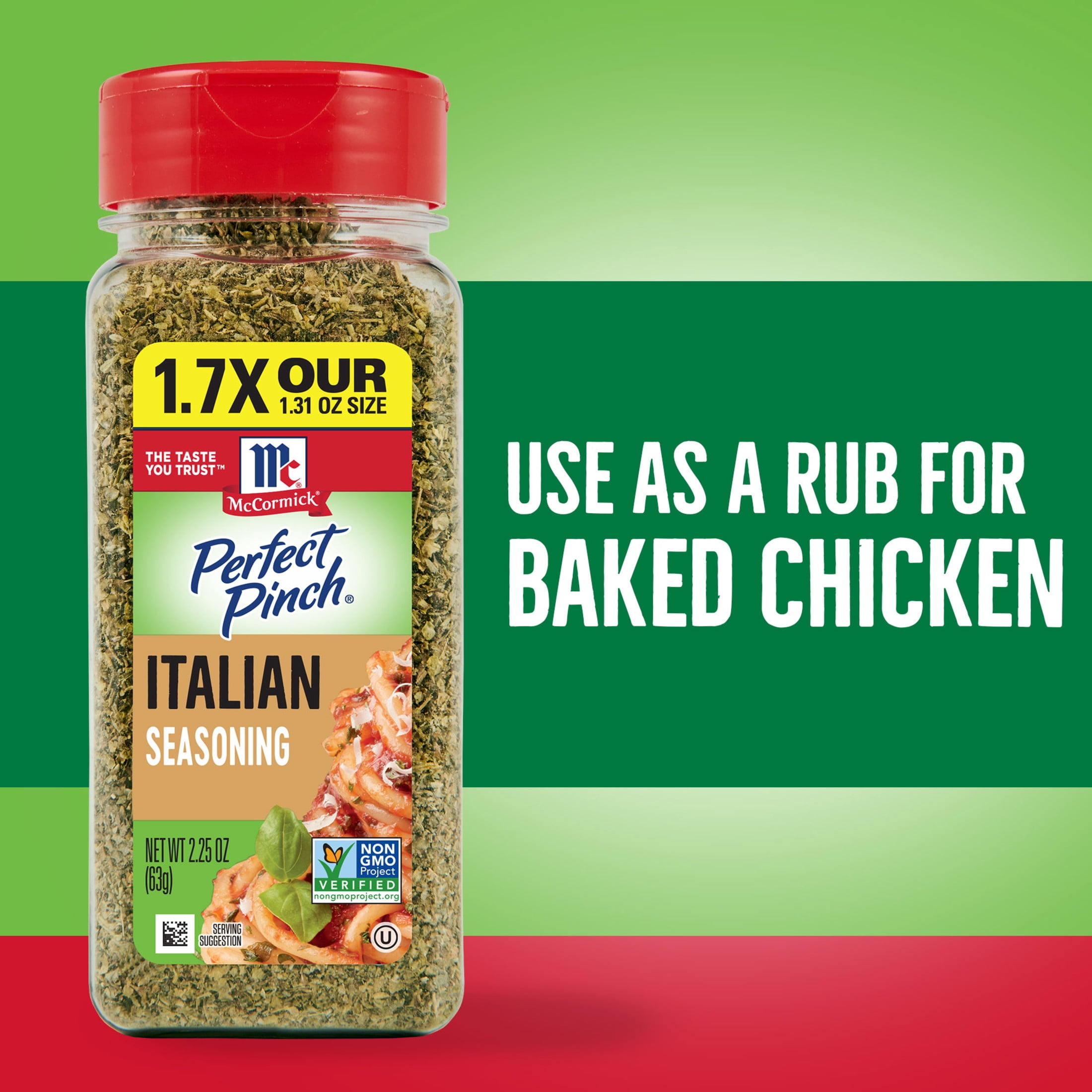 (6 pack) McCormick Italian Seasoning, 2.25 oz Bottle