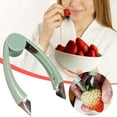 thumbnail image 1 of TIMIFIS fruit cutter Strawberry Clip Fruit Cutter , Cucumber Cutter, Strawberry Remover, Pineapple Clip Fruit And Vegetable Hole kitchen gadgets Kitchen Gadgets, 1 of 8