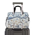 thumbnail image 2 of FORMRS 16" Laptop Bag Carrying Sleeve Case with Handle Travel Shoulder Briefcase, Light Blue Mountain, 2 of 8