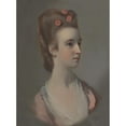 thumbnail image 2 of Henry Walton 14x18 Gold Ornate Wood Frame and Double Matted Museum Art Print Titled - Portrait of a Woman, Possibly Miss Nettlethorpe (ca. 1770), 2 of 4