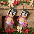 thumbnail image 6 of Defioc Bluey for Christmas Stockings 18" Personalized Holiday Stocking for Family, Farmhouse Decor, Xmas Tree Decoration, 1 Pack, 6 of 7