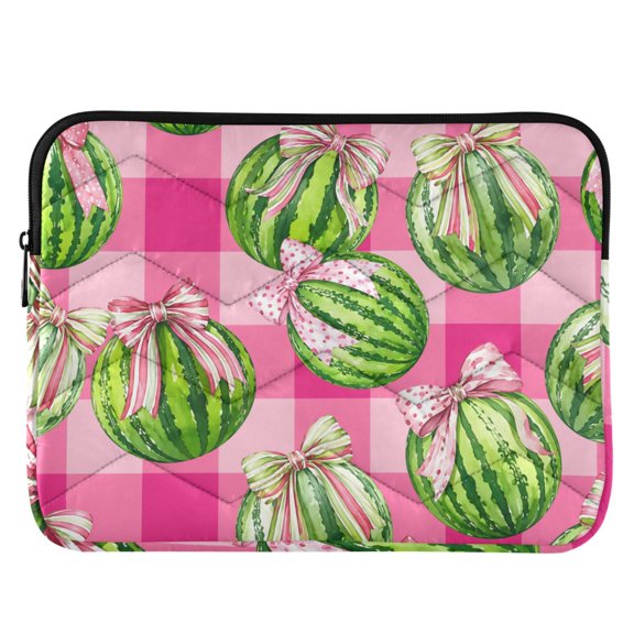 ALAZA Watermelon with Bow Pattern Laptop Sleeve Case for 13-14 Inch Computer Cover Bag Medium