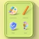 thumbnail image 4 of Juego de mesa de laberinto magnético para niños | Juguete para aprender colores y números | Desarrollo de la motricidad fina con bolígrafo magnético | Rompecabezas educativo para niños a partir, 4 of 5