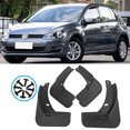 thumbnail image 2 of Qiaoxi Car Mud Flaps Splash Guards Replacement, All-weather Wheel Mudguards Mudflaps Accessories, Compatible For Golf 7 2014, Front & Rear Side 4 Pieces Set, 2 of 8