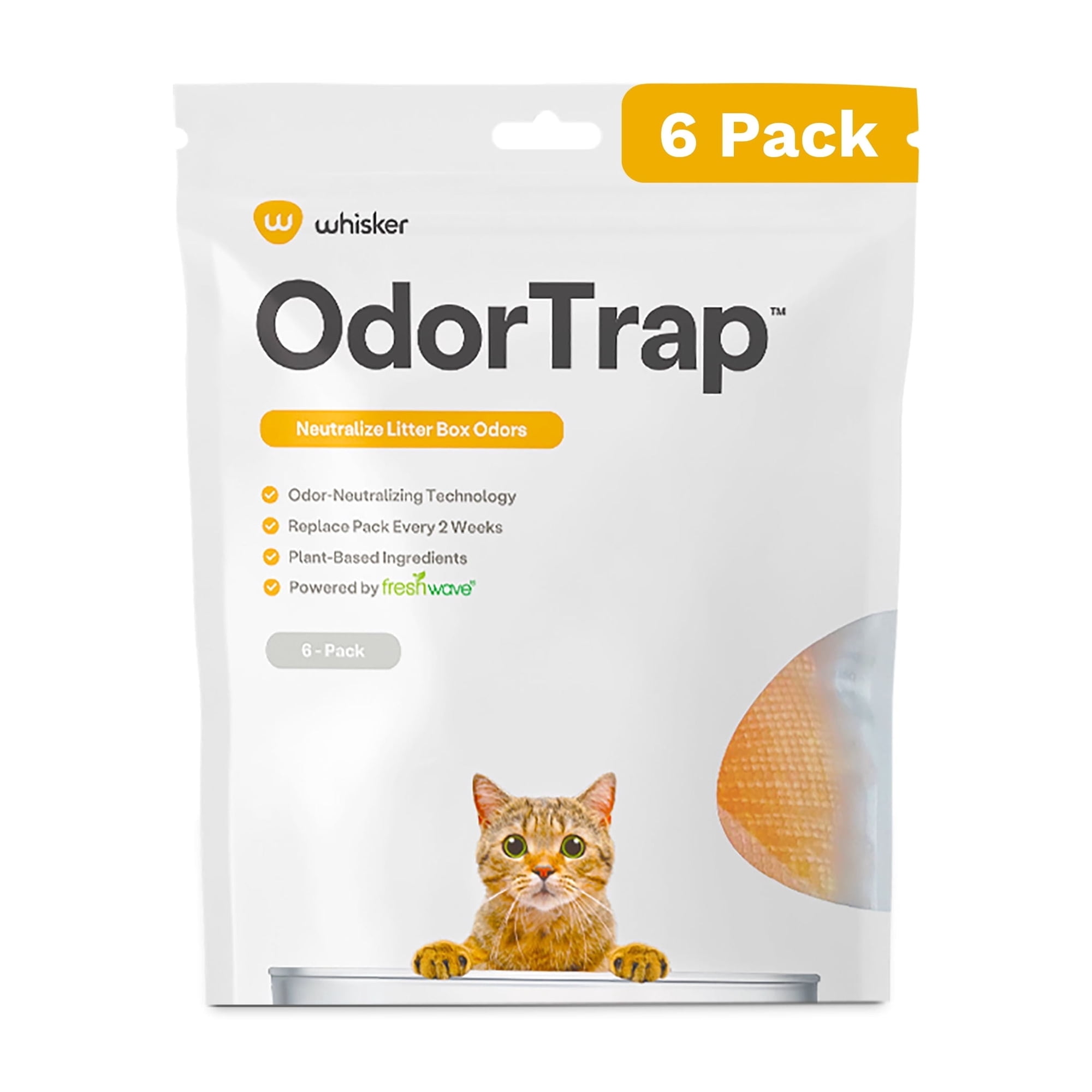 Whisker OdorTrap 6-Pack