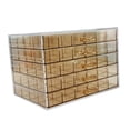 thumbnail image 2 of Caja de almacenamiento de joyas de acrílico Caja de almacenamiento de joyas Cajón transparente vacío 120 Marrón, 2 of 9